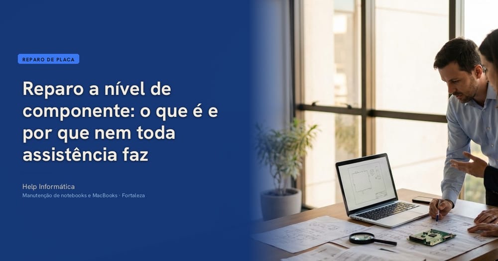 Reparo a nível de componente: o que é e por que nem toda assistência faz