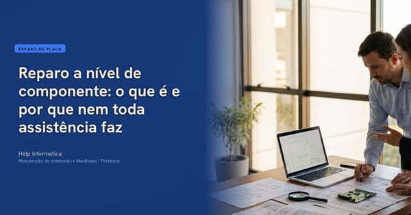 Reparo a nível de componente: o que é e por que nem toda assistência faz